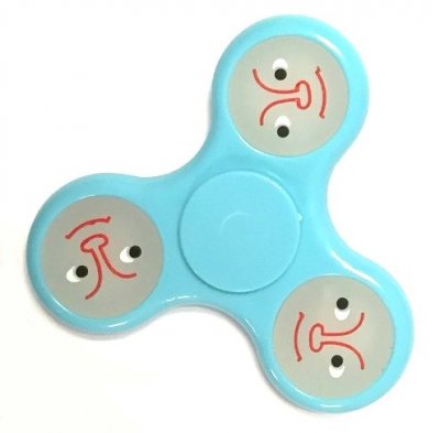 Fidget Spinner Turquoise Glow in The Dark