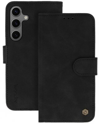 Fodral Samsung Galaxy A15 5G Mocca Eko Läder Fancy Svart