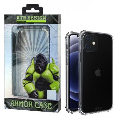 ATB Gorilla Skal iPhone 12/12 Pro Transparent Extra Tåligt