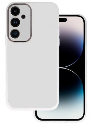 Samsung Galaxy A05s Skal Transparent med Linsskydd Metallic