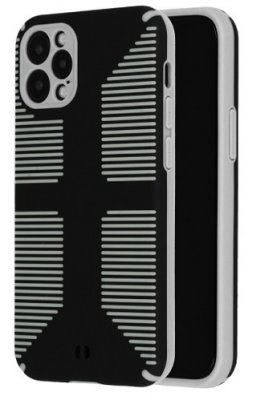 iPhone 12 Pro Max Skal Grip Case Svart / Grå