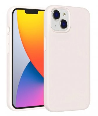 iPhone 13 / iPhone 14 Silikon Skal Ljusrosa UNIQ