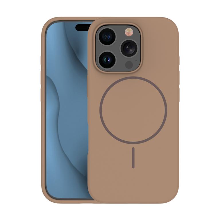 iPhone 13 Silikonskal - MagSafe-kompatibelt Mocha Mousse Brun