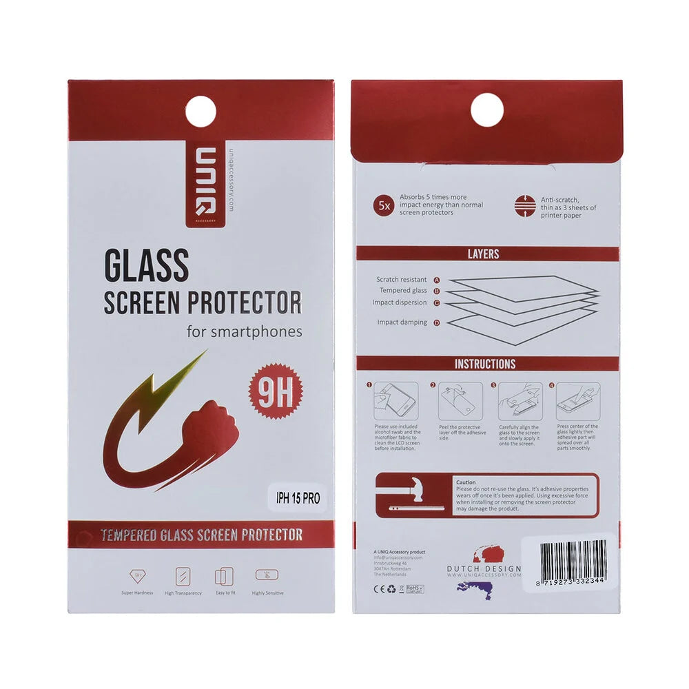iPhone 14 Plus Skärmskydd - Härdat Glas UNIQ