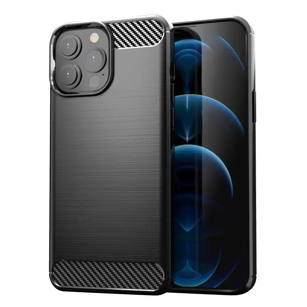 iPhone 14 Pro Max Skal - Karbon Svart