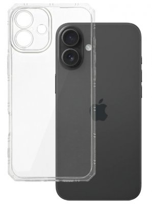 iPhone 16 Skal Transparent Airbag Hörn