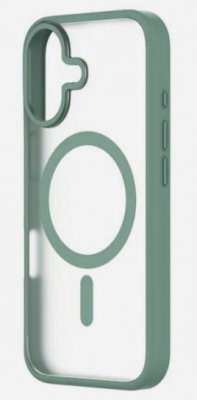 iPhone 16 Plus MagSafe-kompatibelt Skal Transparent / Grön