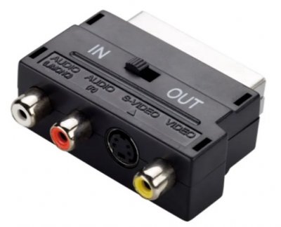 RCA till Scart Adapter - 3x RCA Hona