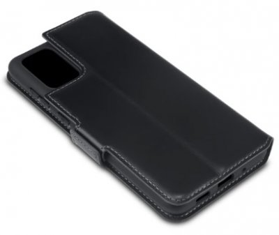 Plånboksfodral Samsung Galaxy S20 PLUS Svart Slim Äkta Läder