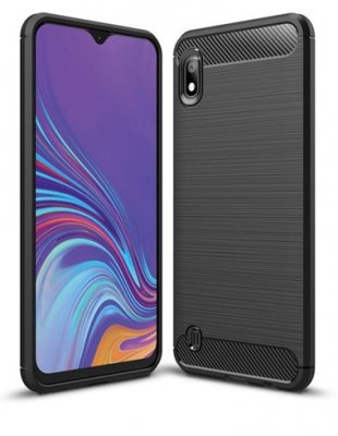 Samsung Galaxy A10 Skal Karbon Svart
