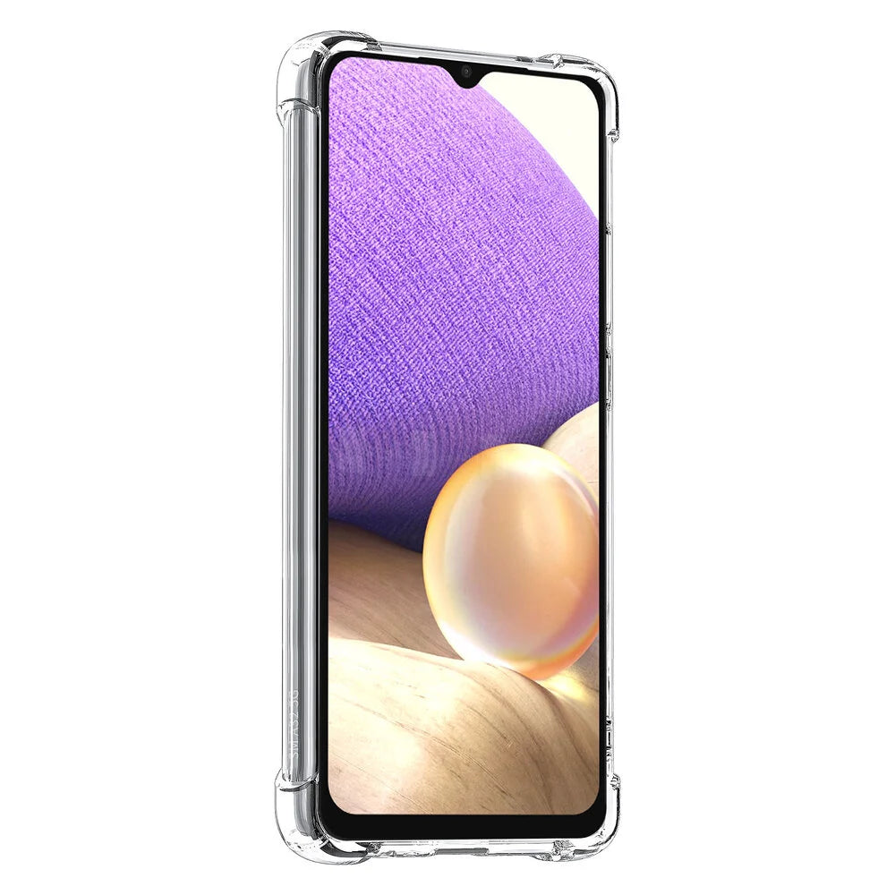 Samsung Galaxy A32 5G Skal - Transparent (Extra stöttåligt)