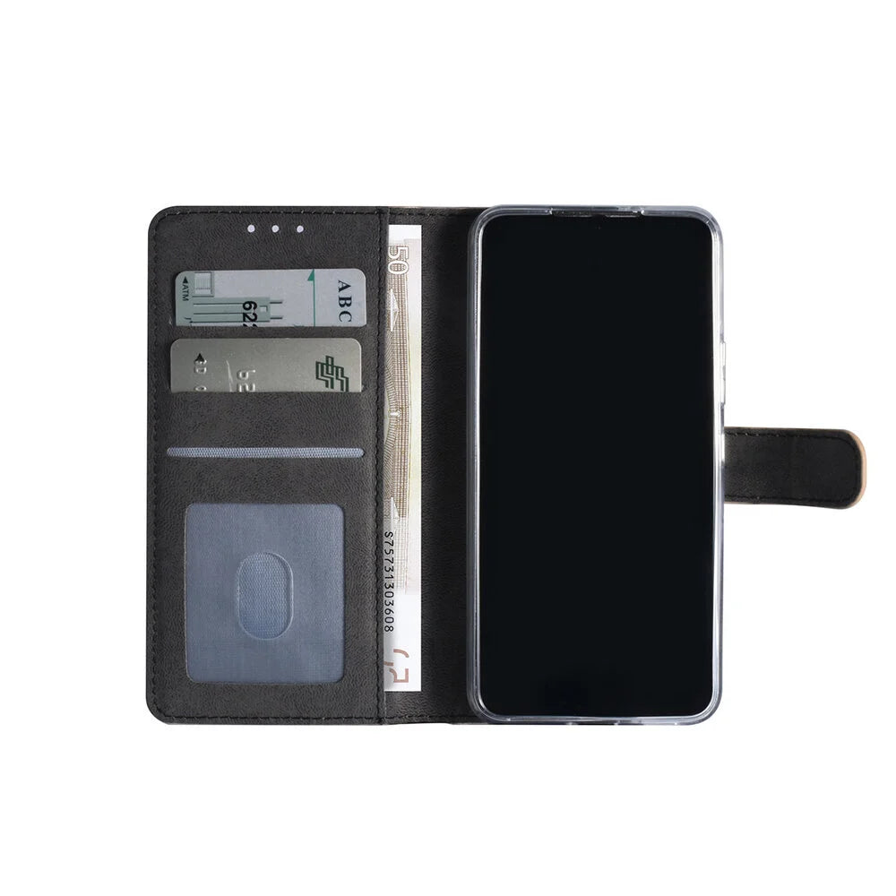Samsung Galaxy S22 Plånboksfodral - Guld (3 kortfack)