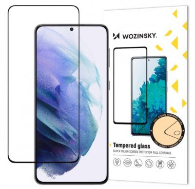 Samsung Galaxy S25 Plus Skärmskydd - Härdat Glas Svart Ram