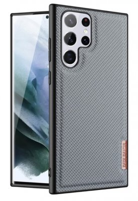 Samsung Galaxy S22 Ultra Skal Nylon Ljusblå Dux Ducis