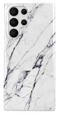 Samsung Galaxy S22 ULTRA Skal Marmor Vit