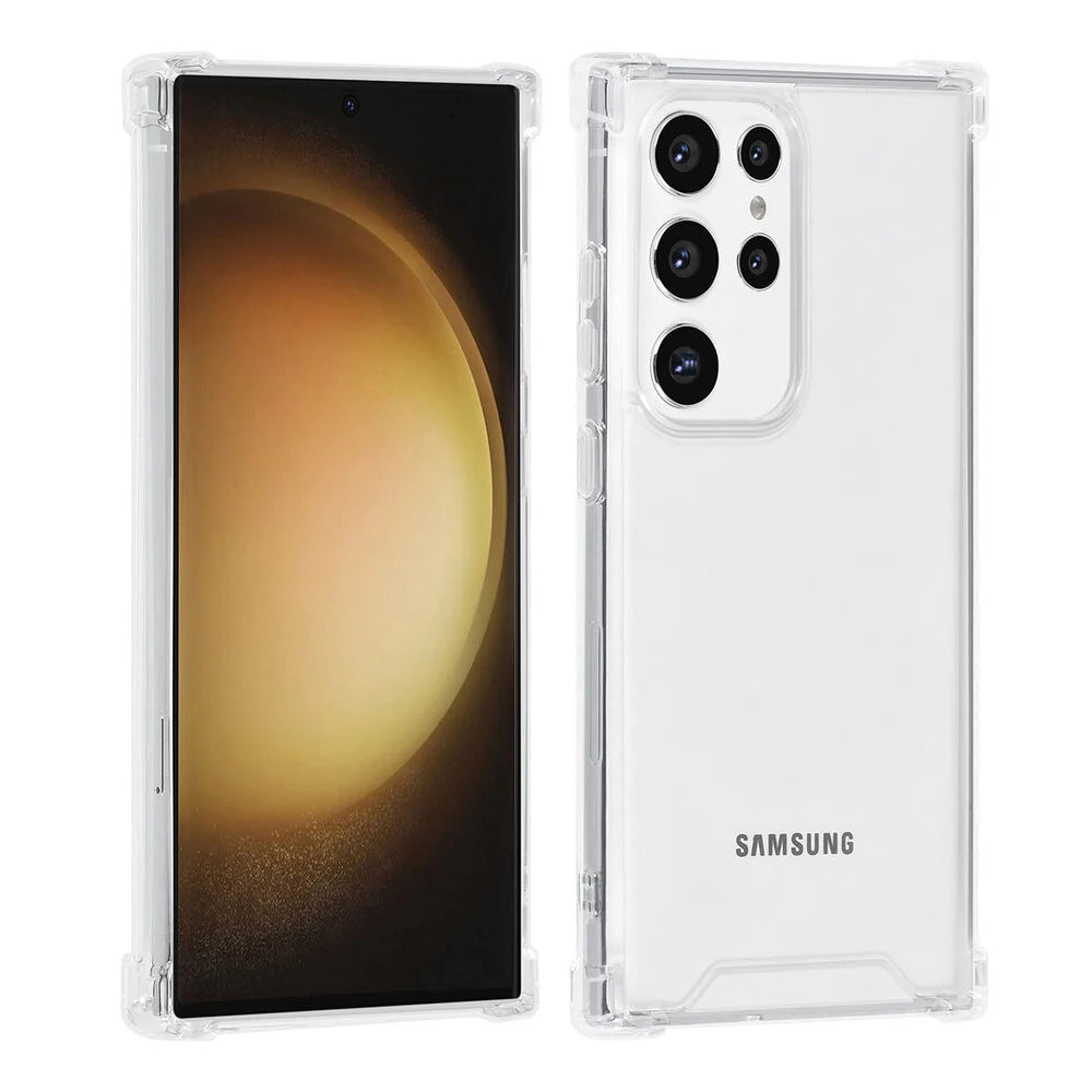 Samsung Galaxy S24 Ultra Skal - Extra Stöttåligt Transparent