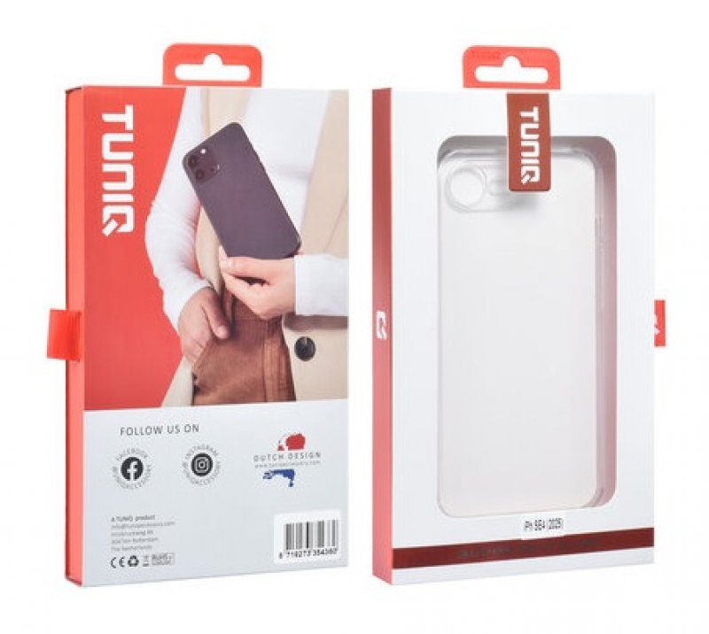 iPhone 16e Skal Transparent Premium