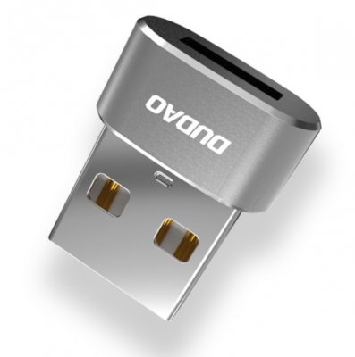USB C till USB Adapter - Silver