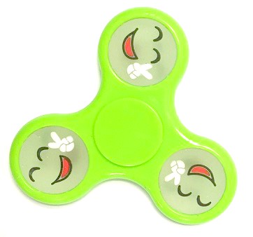 Fidget Spinner Green Glow in The Dark