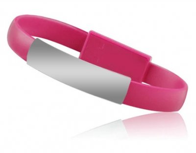 USB Armband Micro USB - Rosa