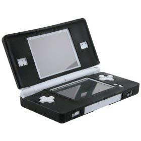 Svart Silikonskydd för NDS Lite