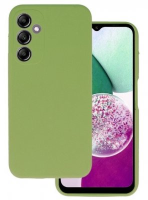 Samsung Galaxy A15 5G Skal Silikon Matt Grön