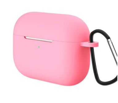 AirPods Pro Skal - Ljusrosa med Karbinhake