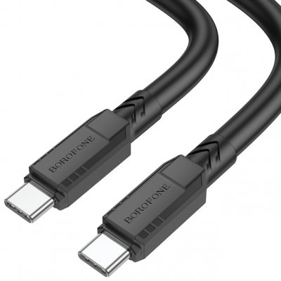 Borofone USB-C till USB-C Kabel 1 Meter - Svart 60W