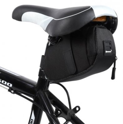 Cykelväska för Sadel Svart Nylon