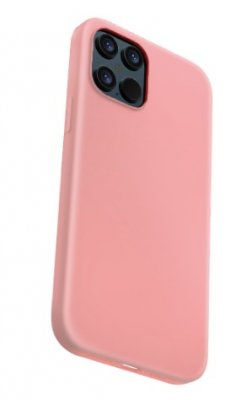 Devia Silikon Skal iPhone 12 / iPhone 12 Pro Ljusrosa
