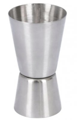 Mätglas Jigger Drinkmått 2,5cl / 5cl Rostfritt Stål