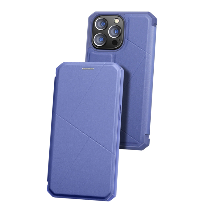 Dux Ducis iPhone 13 Pro Max Plånboksfodral - Skin X Blå