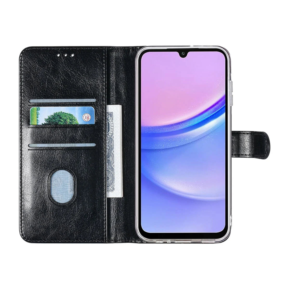 UNIQ Samsung Galaxy A15 5G Plånboksfodral - Svart