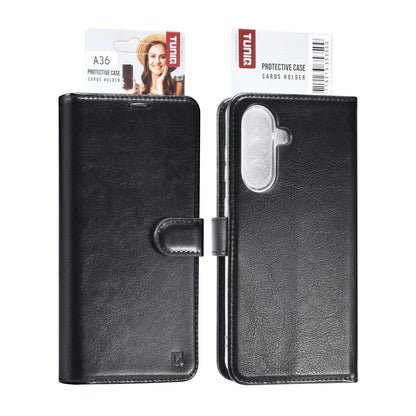 TUNIQ Samsung Galaxy A36 Plånboksfodral - Svart