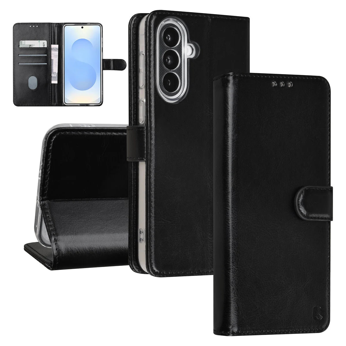 TUNIQ Samsung Galaxy A57 Plånboksfodral - Svart