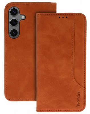 Fodral Samsung Galaxy A15 5G Mocca Eko Läder Ljusbrun