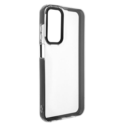 Samsung Galaxy S23 FE Hybrid Skal - Transparent med Svart Ram