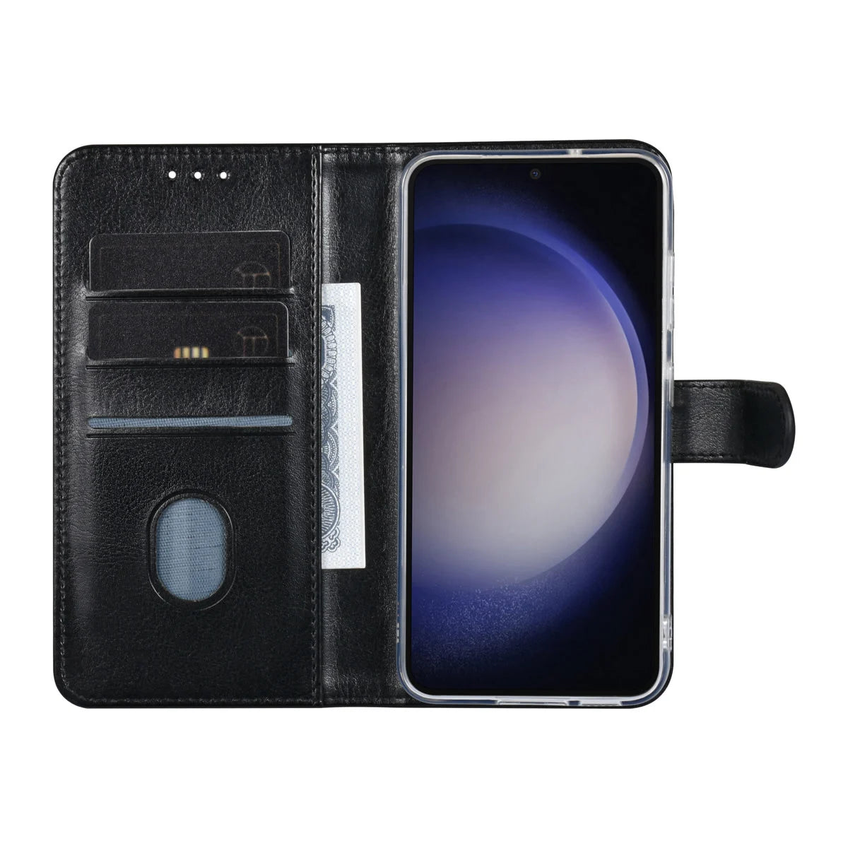 UNIQ Samsung Galaxy S23 Plus Plånboksfodral - Svart