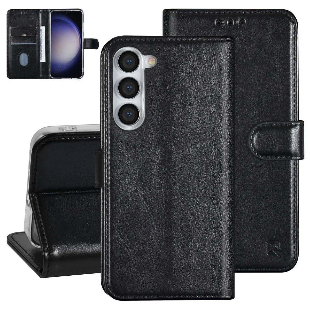 UNIQ Samsung Galaxy S23 Plus Plånboksfodral - Svart