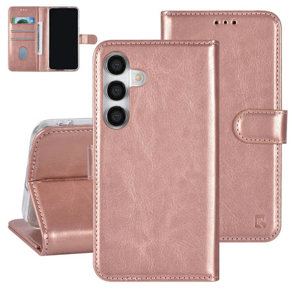 UNIQ Samsung Galaxy S24 Plånboksfodral - Rosé (3 Kortfack)