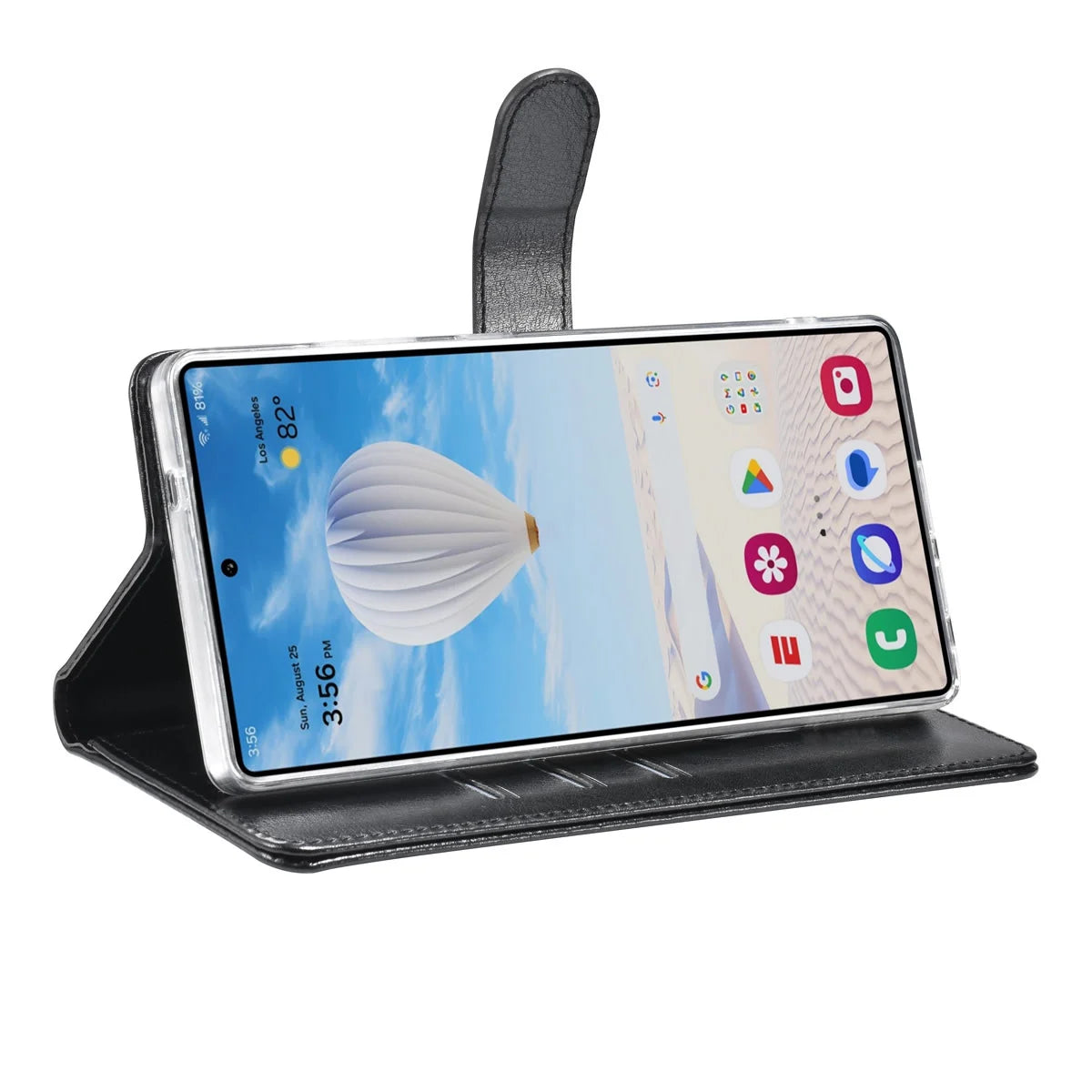 TUNIQ Samsung Galaxy S25 Ultra Plånboksfodral - Svart