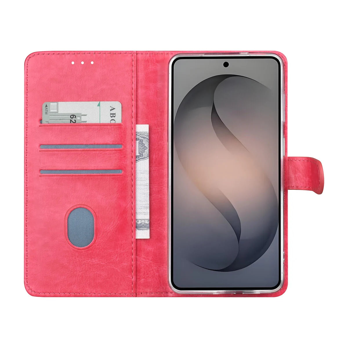 TUNIQ Samsung Galaxy S26 Plus Plånboksfodral - Rosa