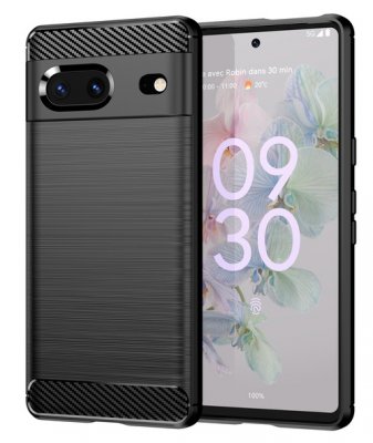 Mobilskal Google Pixel 7 Karbon Svart