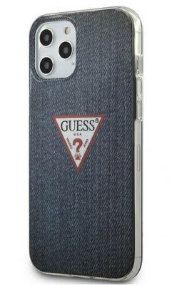 GUESS iPhone 12 / iPhone 12 Pro Skal - Jeans Collection Mörkblå