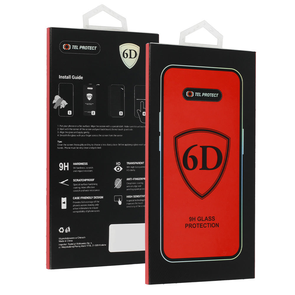 iPhone 12 / iPhone 12 Pro Skärmskydd - Härdat Glas Full Glue 6D