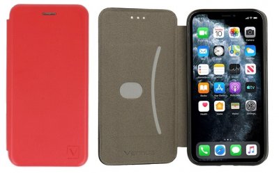 iPhone 13 Pro Flip Cover Fodral Röd Vennus