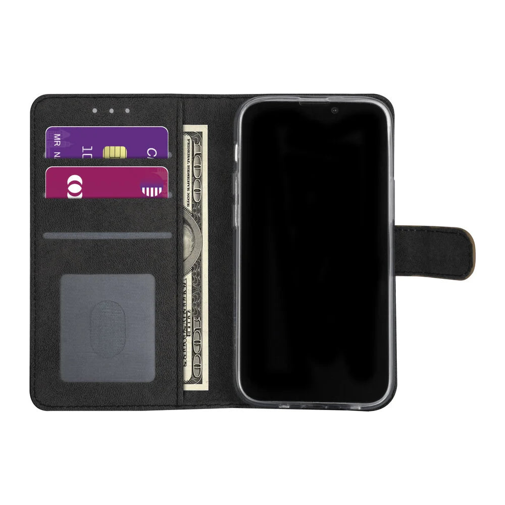 iPhone 13 Mini Plånboksfodral - Guld (3 kortfack)
