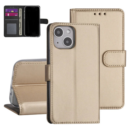 iPhone 13 Mini Plånboksfodral - Guld (3 kortfack)