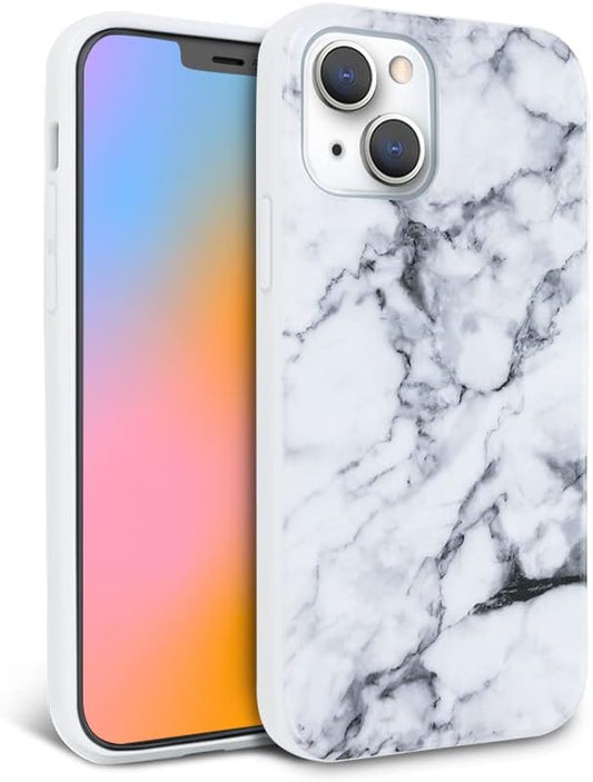 iPhone 13 Mini Skal - Marmor Vit