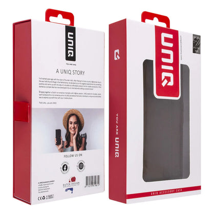 UNIQ iPhone 13 Pro Max Plånboksfodral - Mörkbrun med Magnetlås Bak